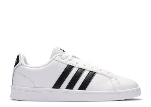 Adidas Wmns Cloudfoam Advantage White Black Core Cloud AW4287