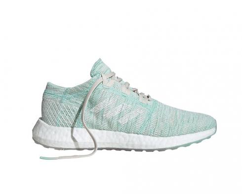 Adidas Wmns Pureboost Go Clear Mint Raw White Cloud B75827