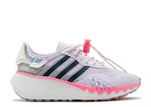 Adidas Womens Choigo Purple Tint Iridescent Pink Crew Solar Navy FY6506