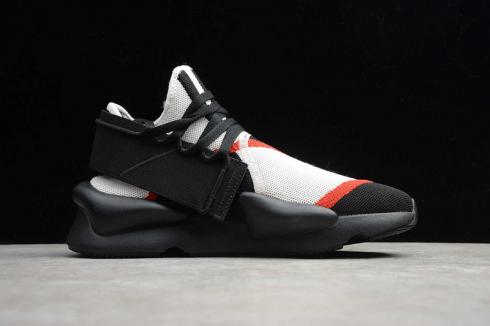 Adidas Y-3 Kaiwa Core Black Cloud White Red EF2629