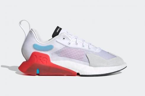 Adidas Y-3 Orisan Cloud White Red Cyan Core Black FX1411