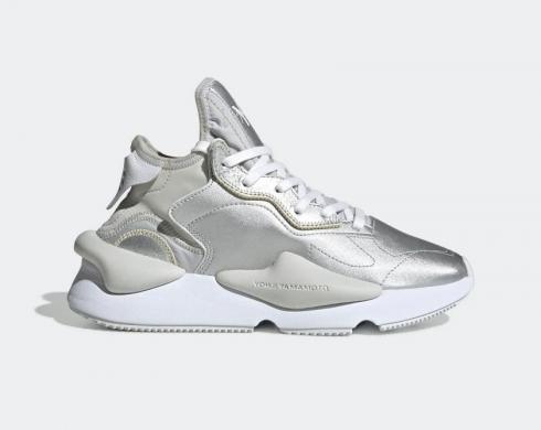 Adidas Y-3 Yohji Yamamoto Kaiwa Silver Metallic Running White FU9186