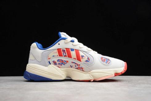Adidas Yung-1 Clouds Collegiate Royal Cloud White Active Red EE7087