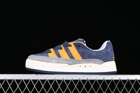 Human Made x Adidas Adimatic Blue Yellow Grey ID0999