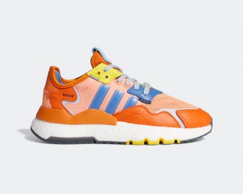 Ninja x Adidas Nite Jogger Big Kids Time In Amber Tint Tactile Orange FY0179