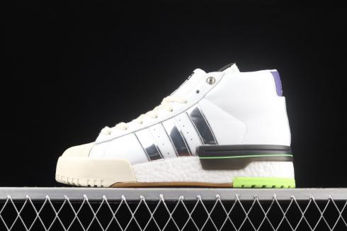 Sankuanz x Adidas Rivalry Promodel Footwear White Sliver Metallic Core Black FY3501