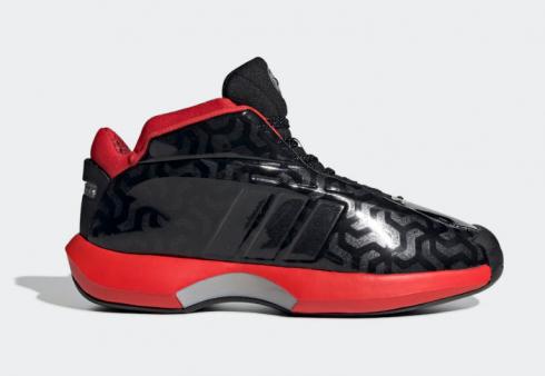 Star Wars x Adidas Crazy 1 Core Black Action Red Silver Metallic EH2460