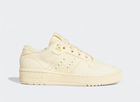 Wmns Adidas Rivalry Low Easy Yellow Cloud White Sneaker EE7067