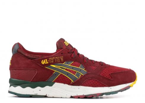 Asics Gel-lyte 5 Koyo Dark Grey Burgundy H41RK2616