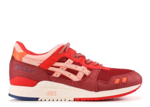 Asics Gel-lyte Iii Volcano 2.0 Burgundy AIH74CK.3635