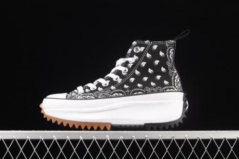 Cnoverse Run Star Hike 1970s Hi Black White 171940C