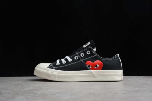 Comme des Garçons PLAY x Converse Chuck Taylor All Star 70 OX Black 1CL879