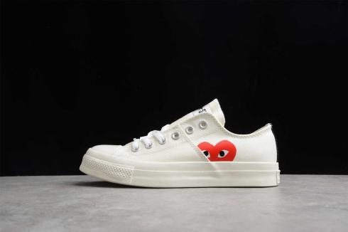 Comme des Garçons PLAY x Converse Chuck Taylor All Star 70 OX White 1CL878