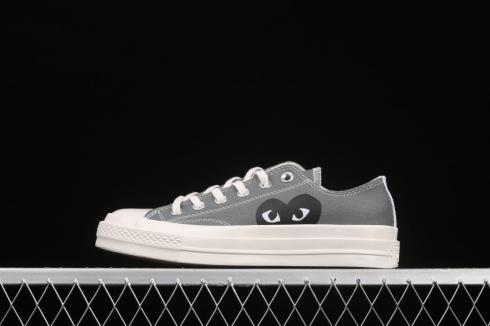 Comme des Garcons Play x Converse Chuck Taylor All Star 70 Low Stell Gray 171849C