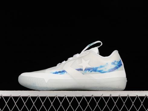 Converse All-Star Pro BB Low Kelly Oubre Soul Cyan Tint White 169085C