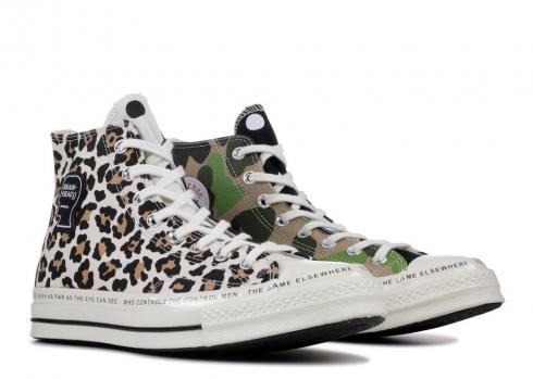 Converse Brain Dead X Chuck 70 Hi Egret Multi Black 163166C