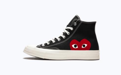 Converse CT 70 Cdg Play Black White Shoes