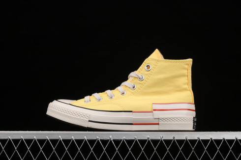 Converse Chuck 70 HI Yellow Citron Pulse Pink Quartz Egret 570787C