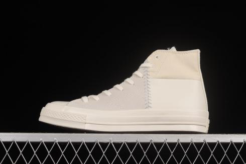 Converse Chuck 70 Hi Crafted Split Construction Egret Light Silver 172666C