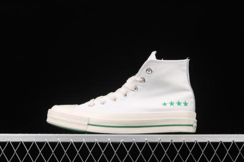 Converse Chuck 70 High Breaking Down Barriers Vintage White Green Amarillo 170153C