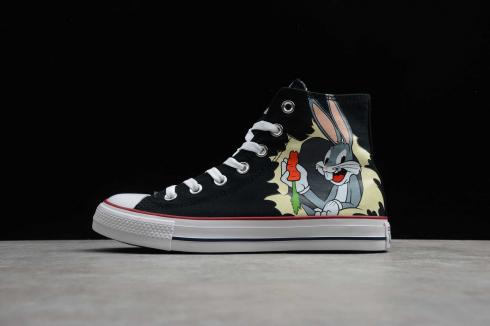 Converse Chuck Taylor All-Star Hi Bugs Bunny 80th Anniversary Black 169225C