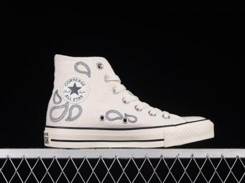 Converse Chuck Taylor All-Star High Egret Navy Blue A05279C