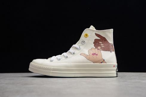 Converse Chuck Taylor All Star 70 HI Parchment Garnet 666666C