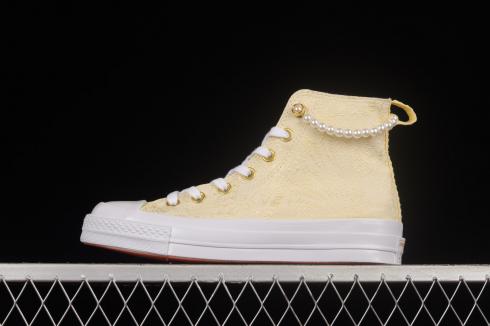 Converse Chuck Taylor All Star 70 Hi Lemon Drop White 173201C