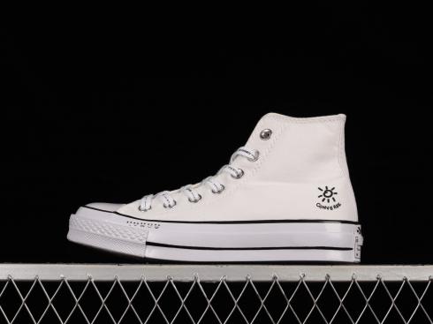 Converse Chuck Taylor All Star 70 Hi White Black Sail A03751C