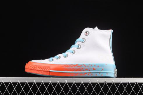 Converse Chuck Taylor All Star 70 Hi White Orange Blue 171934C