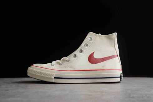 Converse Chuck Taylor All Star 70 High Rice White Red 146047C