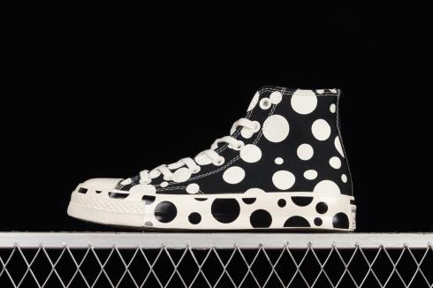 Converse Chuck Taylor All Star 70 Polka Dots Shoes Black White A01182C
