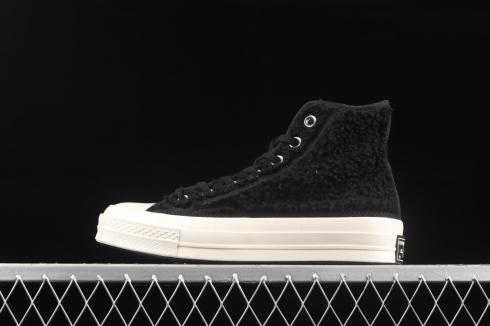 Converse Chuck Taylor All Star 70 Varsity Hi Sherpa Black White 172005C