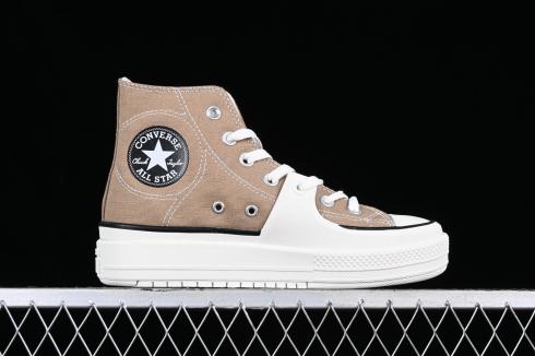 Converse Chuck Taylor All Star Hi Construct Roasted Black Egret A03876C