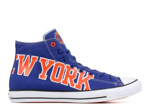 Converse Chuck Taylor All Star Hi New York Knicks Blue Orange 159428C