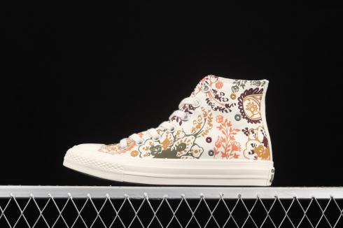 Converse Chuck Taylor All Star High Fall Florals Field Surplus Wheat 572543C