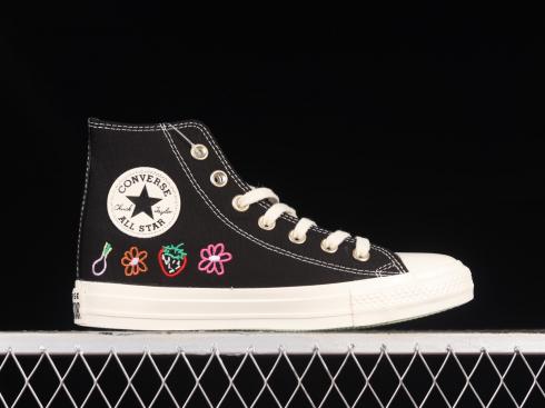 Converse Chuck Taylor All Star High Festival Embroidered Fruits Florals A06065C