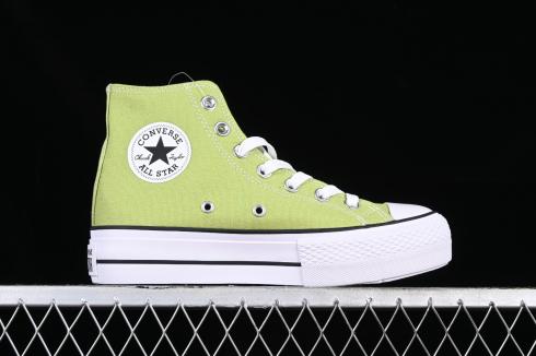 Converse Chuck Taylor All Star Lift HI Platform Shoes Vitality Green A06137C