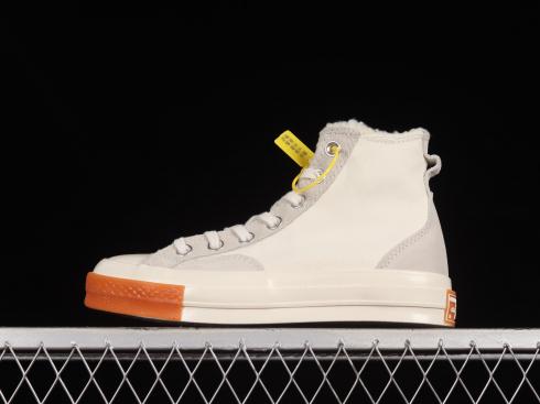 Converse Chunk Taylor All Star 70 Hi Lamb Fleece White A04409C