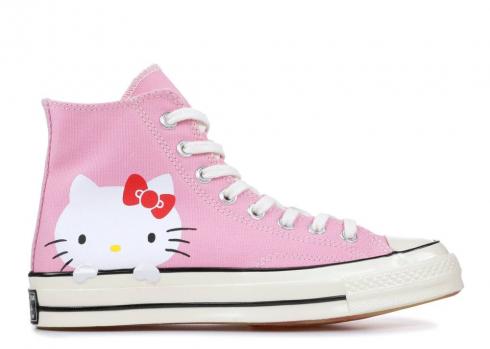 Converse Hello Kitty X Chuck 70 Canvas Hi Top Prism Pink 162936C