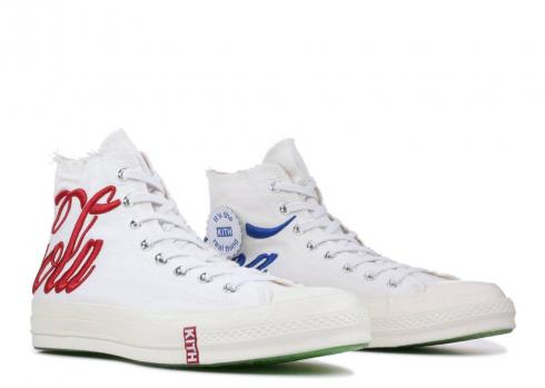 Converse Kith X Cocacola Chuck 70 Hi Russia Blue White Red 162986C