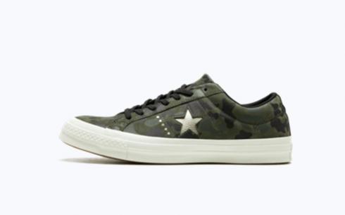 Converse One Star Ox Herbal Light Gold Egret Shoes