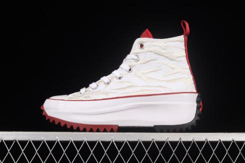Converse Run Star Hike High Chinese New Year White University Red 173125C