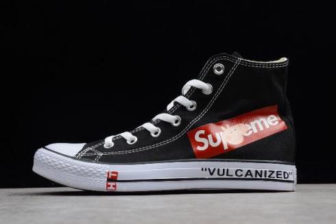 Supreme x Converse Chuck Taylor All Star Black White 180760C For Sale