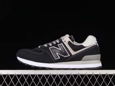 New Balance 574 Black Grey White ML574EVB