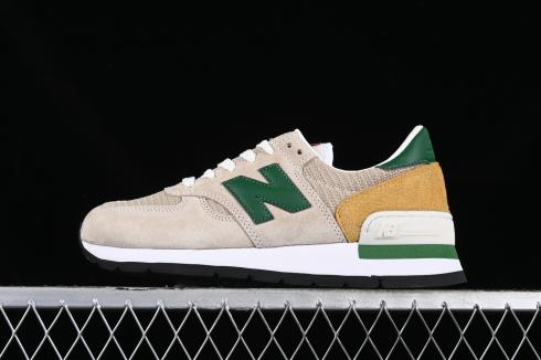 New Balance 990v1 MiUSA Tan Green M990TG1