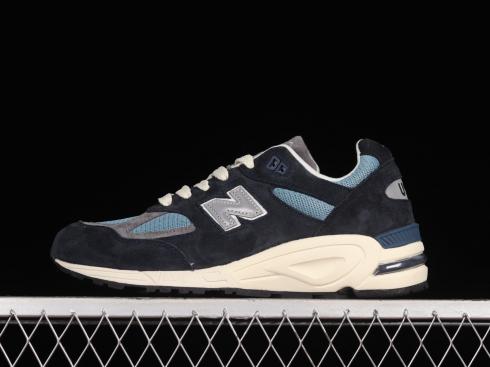 New Balance 990v2 Made In USA Teddy Santis Navy Castlerock M990TB2