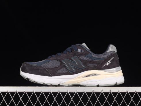 New Balance 990v3 Kith Genesis Navy Cream M990KI3