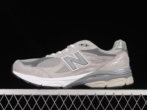 New Balance 990v3 MADE in USA Grey White M990GY3
