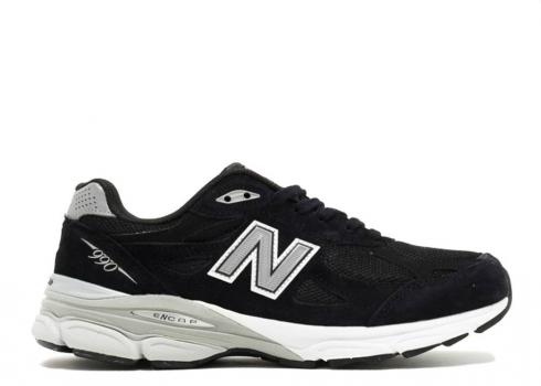 New Balance 990v3 Made In Usa Black White Grey M990BK3